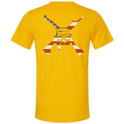 Maneuver Up American Flag Logo Tee