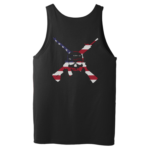 Maneuver Up American Flag Tank