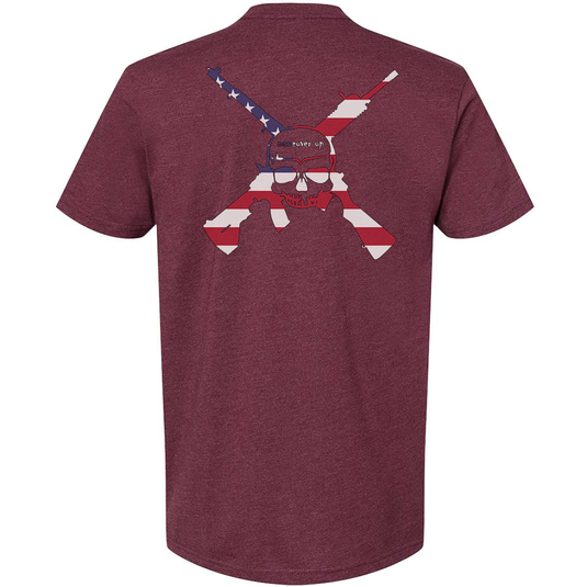 Maneuver Up American Flag Tee