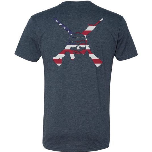 Maneuver Up American Flag Tee