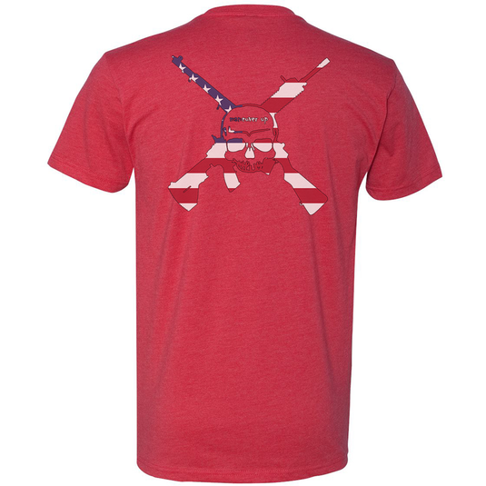 Maneuver Up American Flag Tee