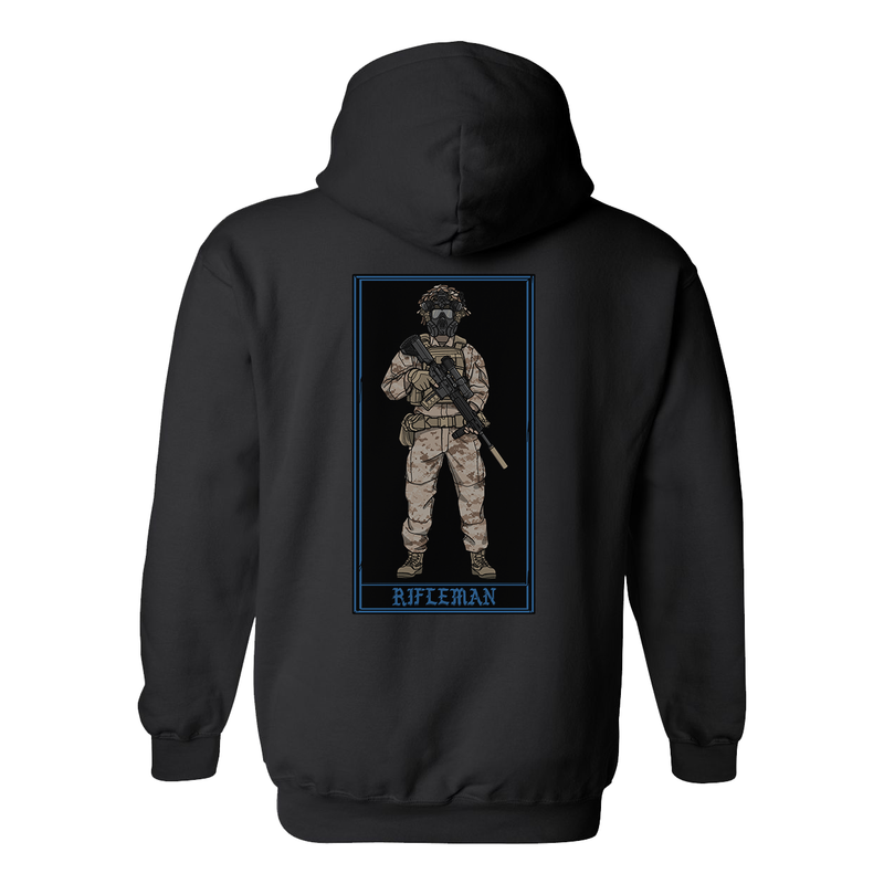 Load image into Gallery viewer, Marine Rifleman Hoodie
