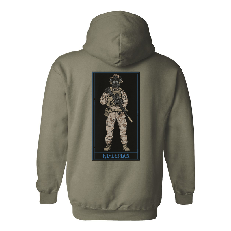 Load image into Gallery viewer, Marine Rifleman Hoodie
