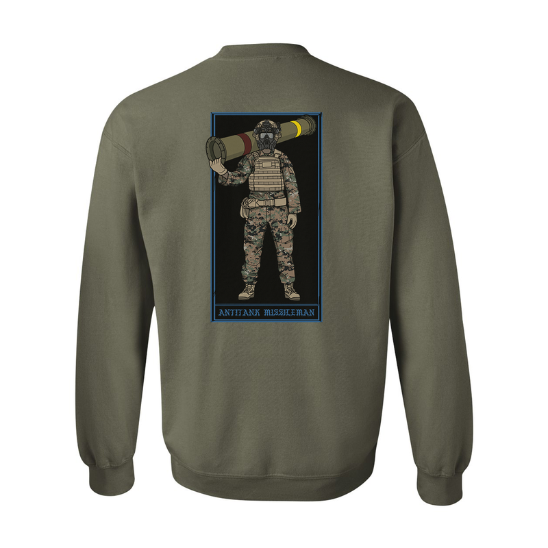 Load image into Gallery viewer, Marine Antitank Missileman Sweatshirt (TOW)
