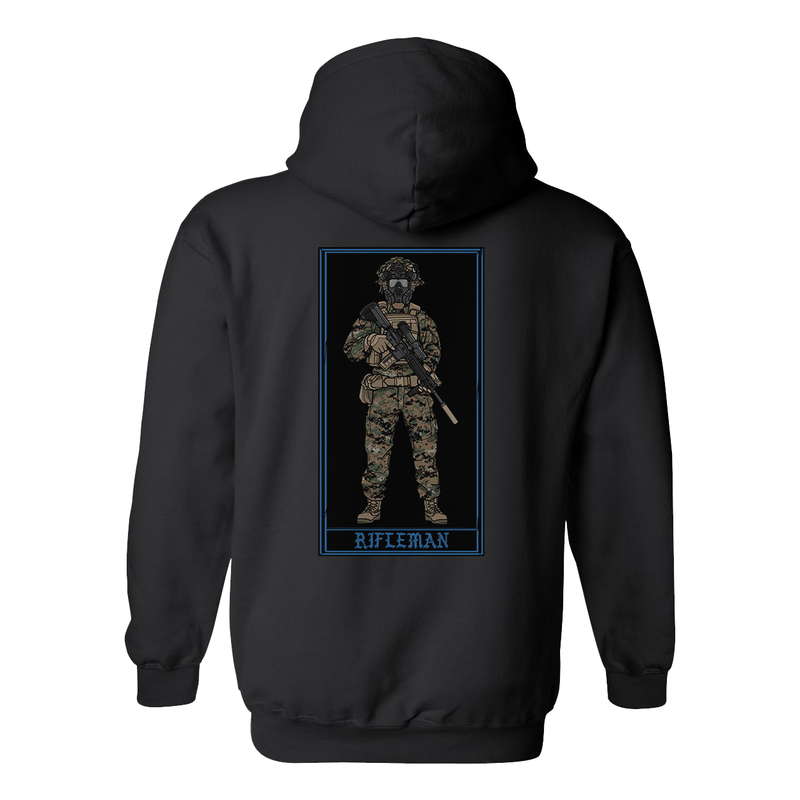 Load image into Gallery viewer, Marine Rifleman Hoodie

