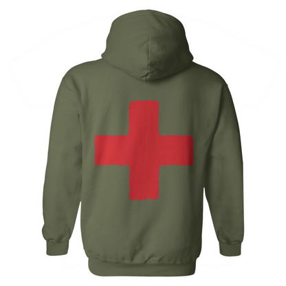Medic/Corpsman Symbol Hoodie