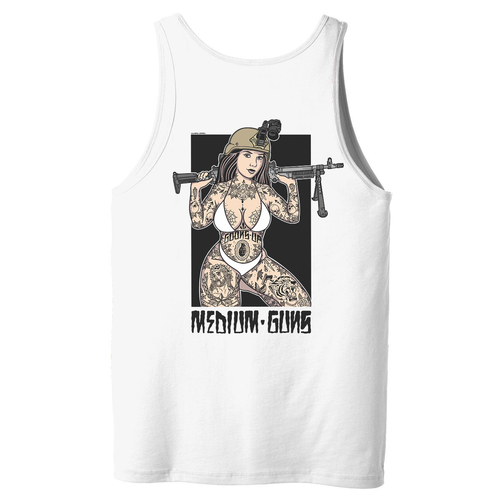 Medium Guns Pin Up Tank