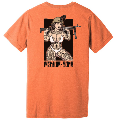 Medium Guns Pin Up Tee