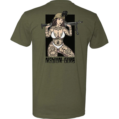 Medium Guns Pin Up