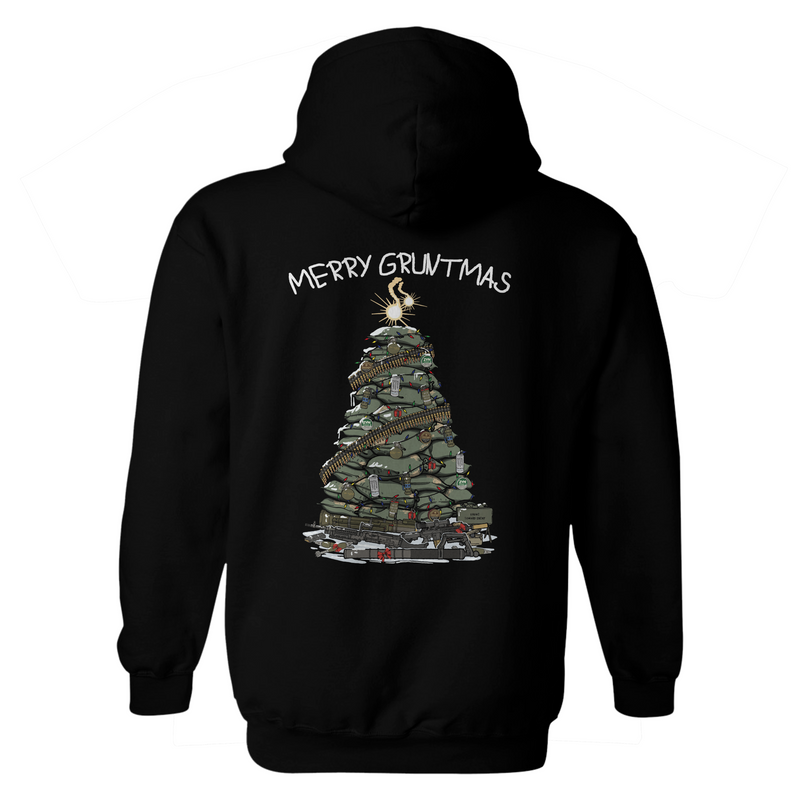 Load image into Gallery viewer, Merry Gruntmas Hoodie
