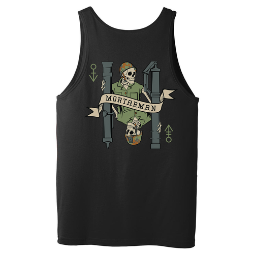 Mortarman Death Card Tank