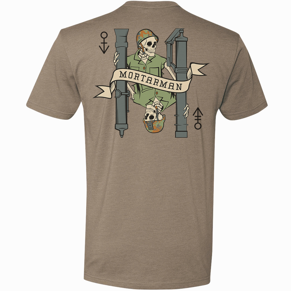 Mortarman Death Card Tee