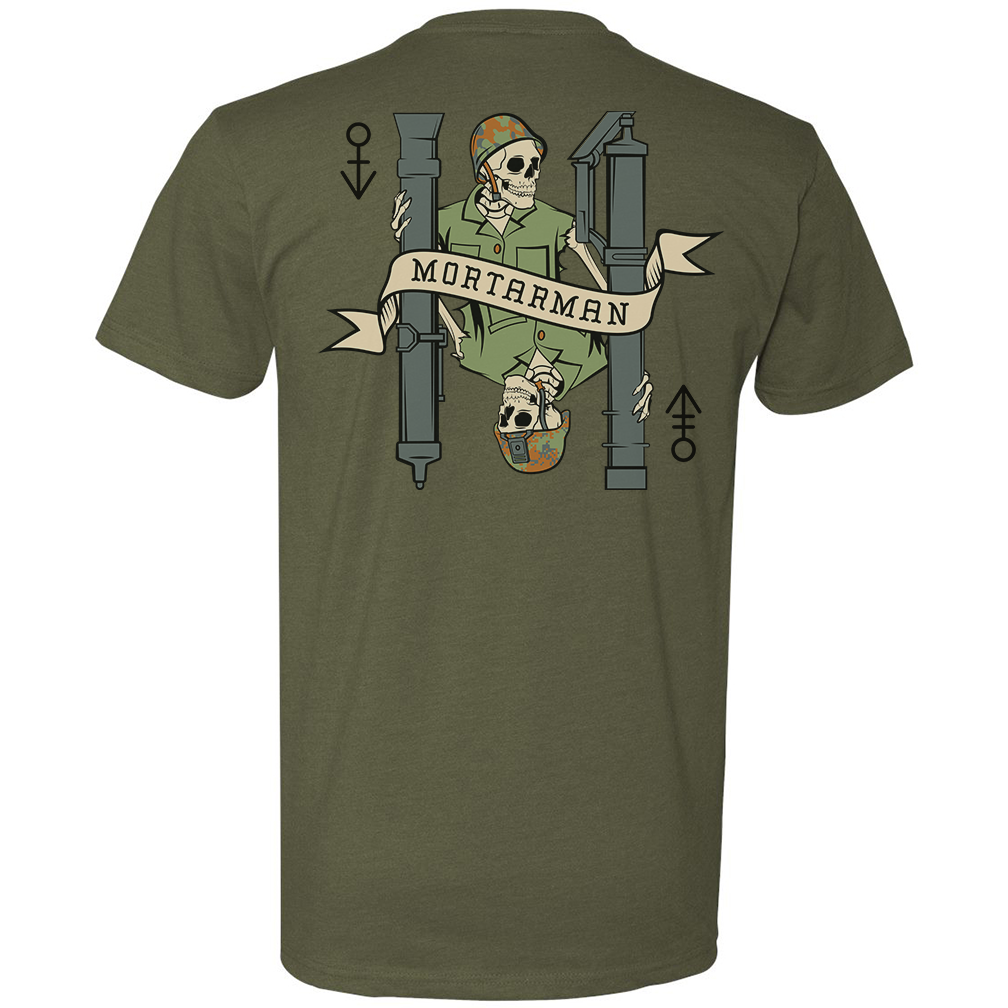 Mortarman Death Card Tee