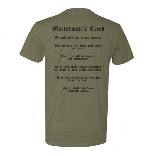 Mortarman's Creed Tee