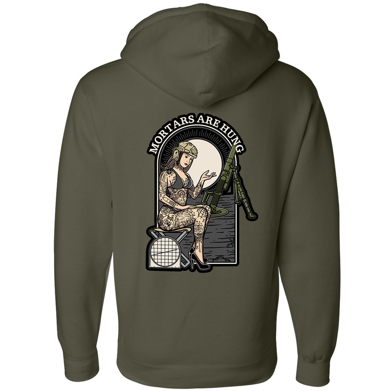 Load image into Gallery viewer, Mortars Are Hung Hoodie
