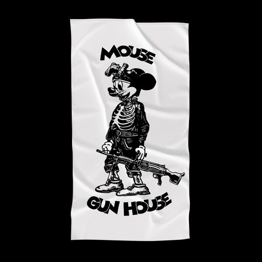 Mouse Gun House Flag