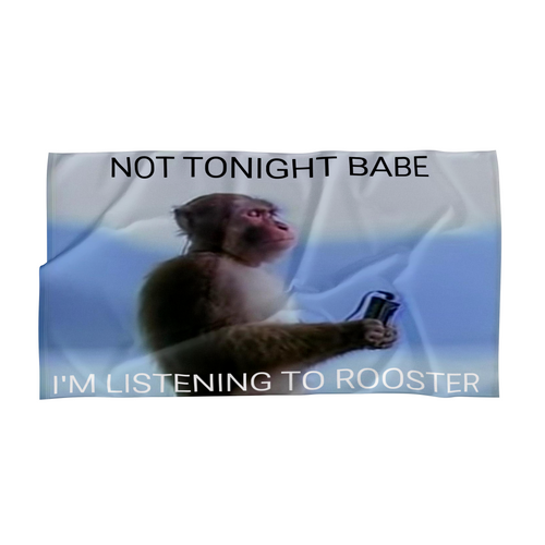 Not Tonight Babe Flag