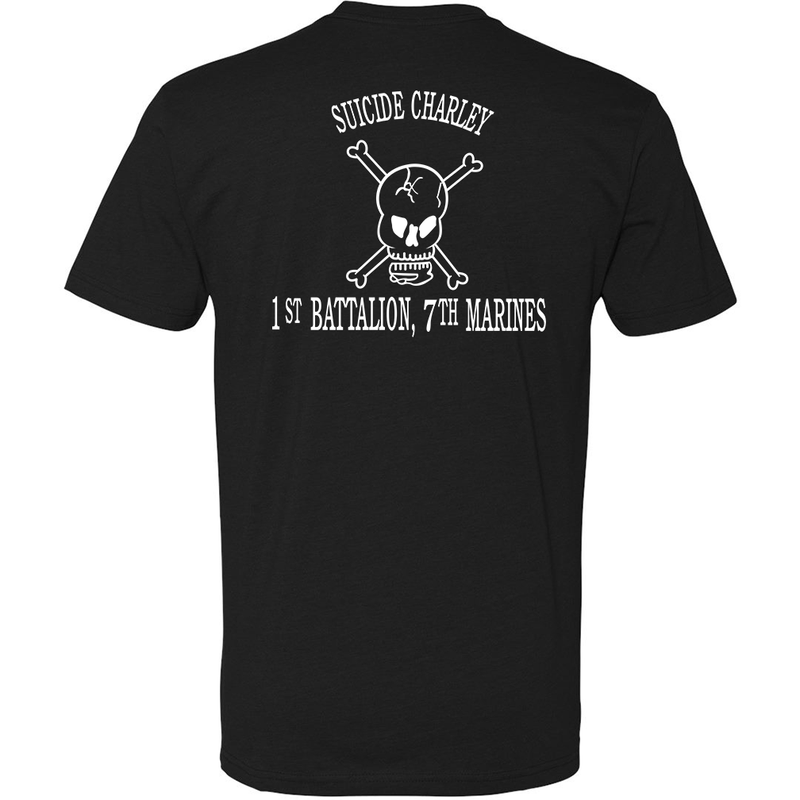 Load image into Gallery viewer, 1st Battalion 7th Marines OG Suicide Charley Tee
