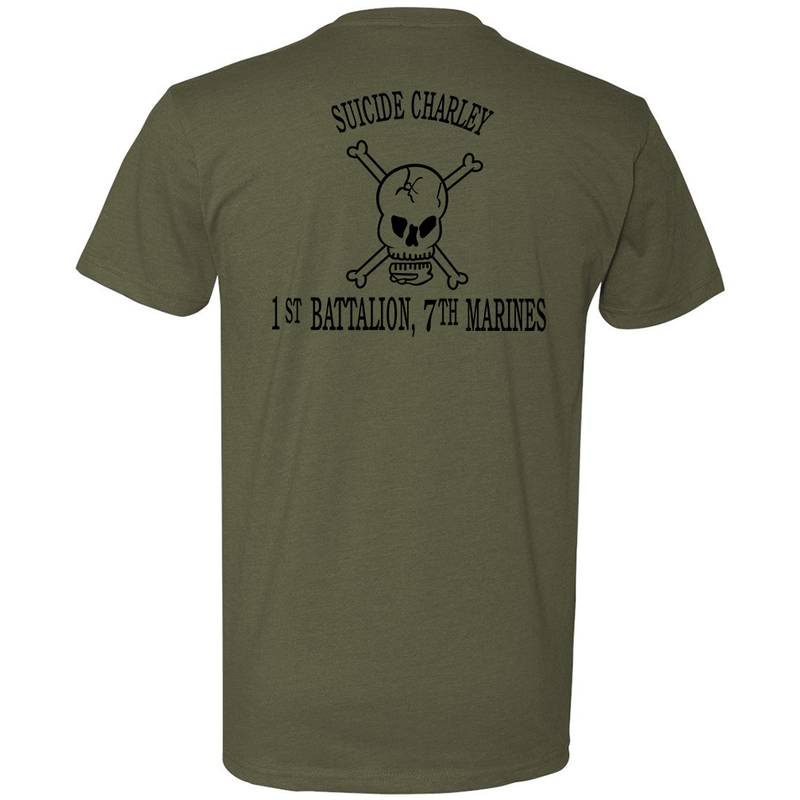 Load image into Gallery viewer, 1st Battalion 7th Marines OG Suicide Charley Tee
