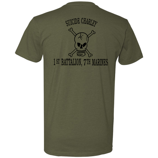 1st Battalion 7th Marines OG Suicide Charley Tee