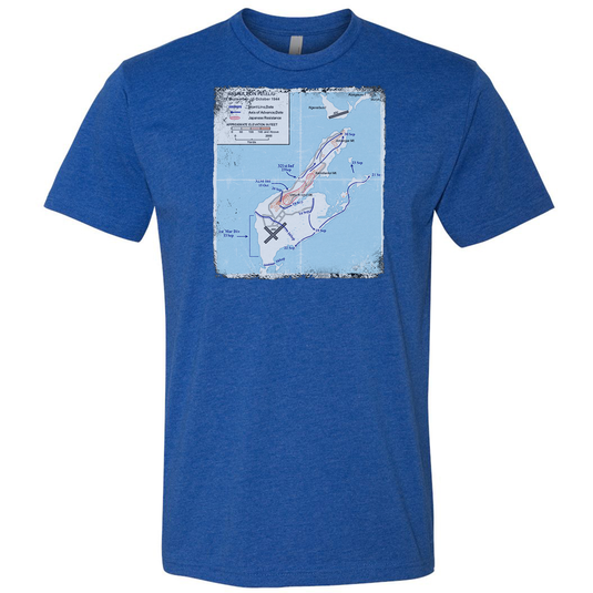 Peleliu Battle Map Tee