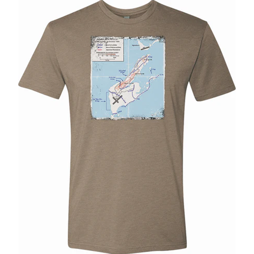 Peleliu Battle Map Tee