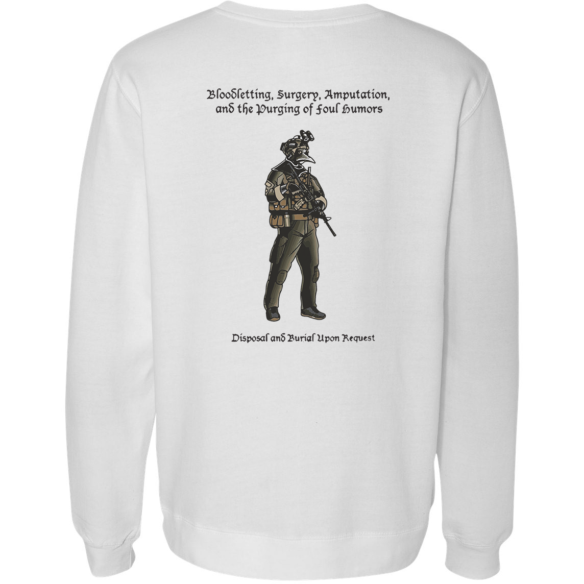 Plague Doc Sweatshirt