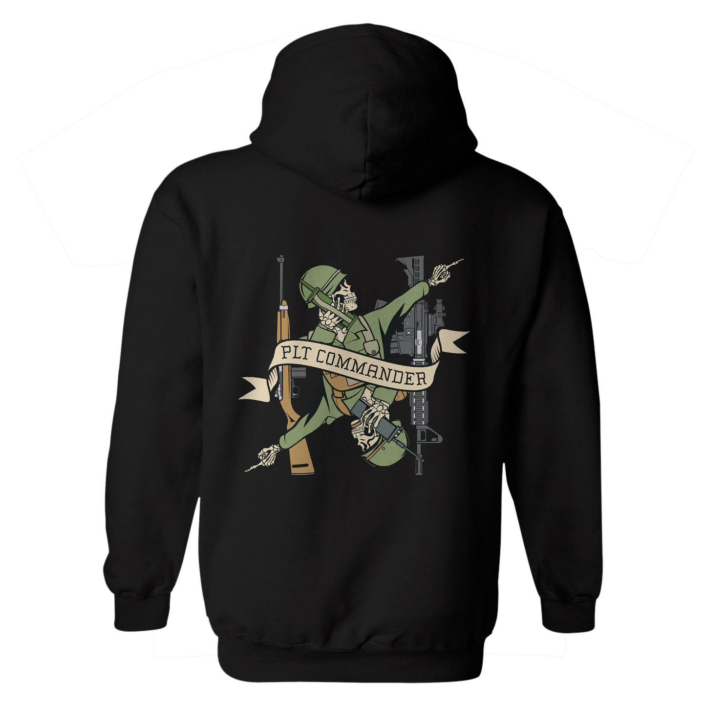 Platoon Commander Death Card Hoodie
