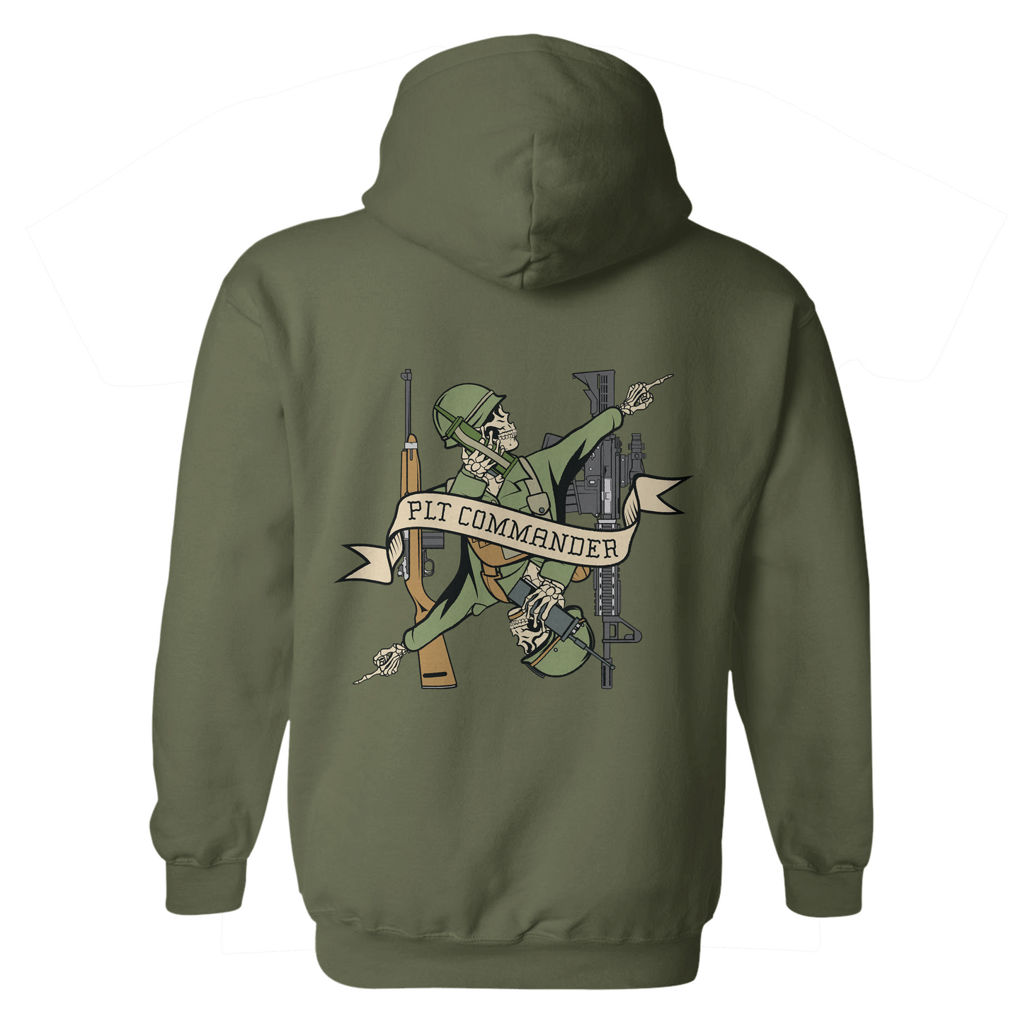 Platoon Commander Death Card Hoodie