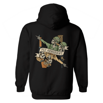 Platoon Sergeant Death Card Hoodie