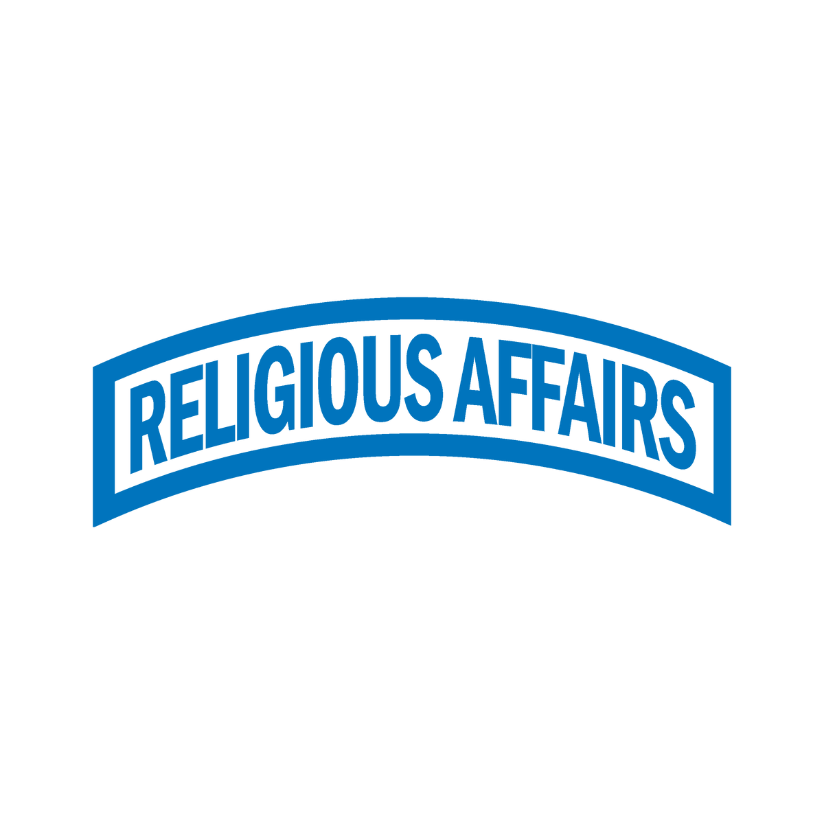 Religious Affairs Tab Decal