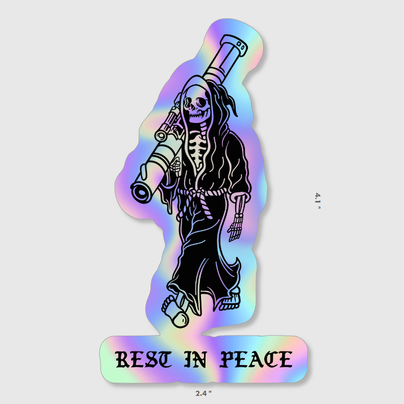 Load image into Gallery viewer, Rest In Peace Sticker
