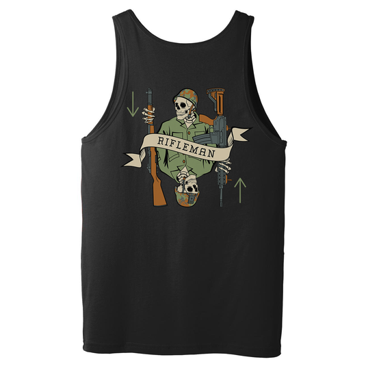 Rifleman Death Card Tank