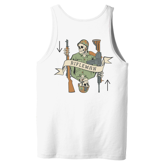 Rifleman Death Card Tank