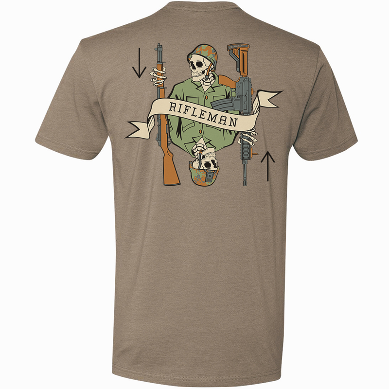 Load image into Gallery viewer, Rifleman Death Card Tee
