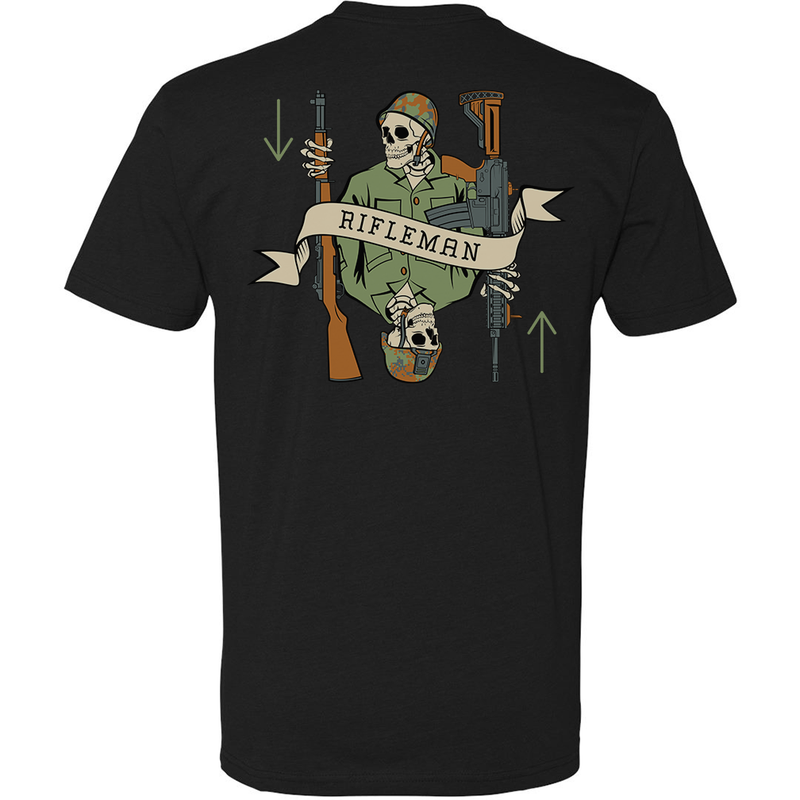 Load image into Gallery viewer, Rifleman Death Card Tee
