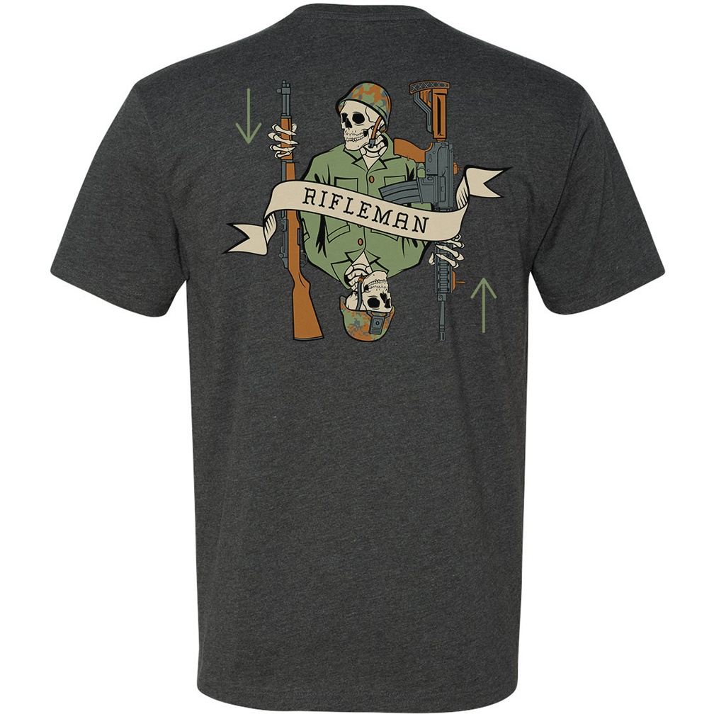 Rifleman Death Card Tee