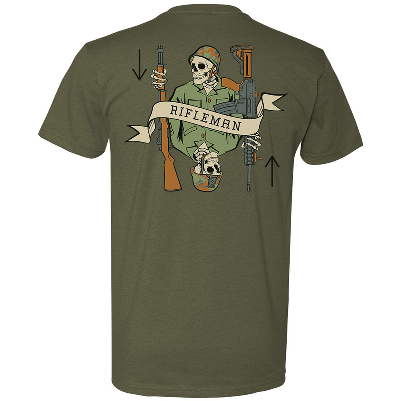 Load image into Gallery viewer, Rifleman Death Card Tee
