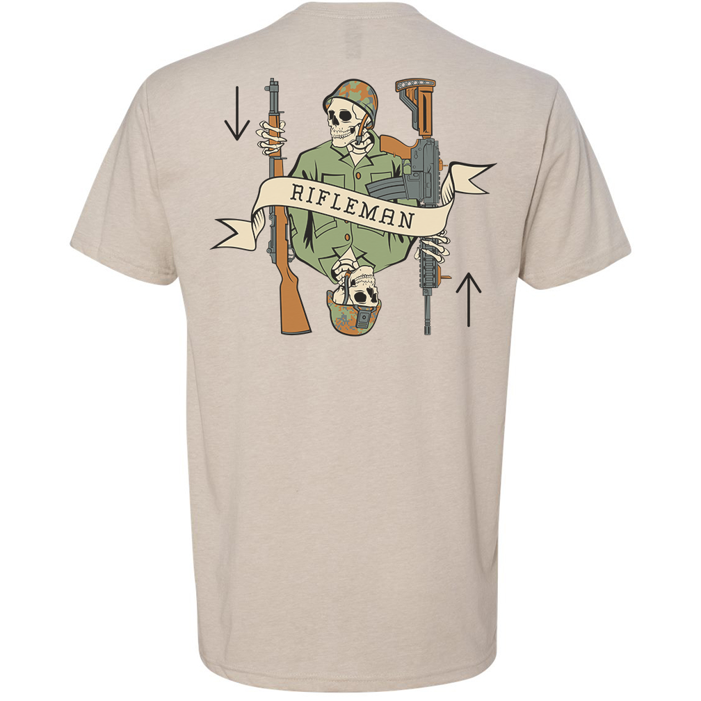 Rifleman Death Card Tee