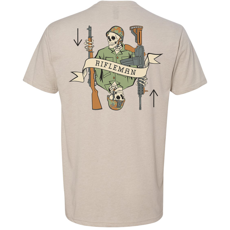 Load image into Gallery viewer, Rifleman Death Card Tee
