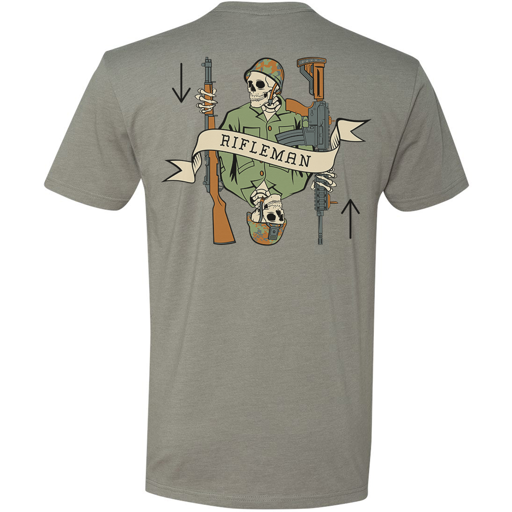 Rifleman Death Card Tee