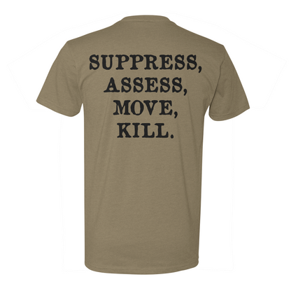 Suppress Assess Move Kill Tee