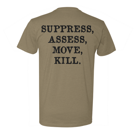Suppress Assess Move Kill Tee