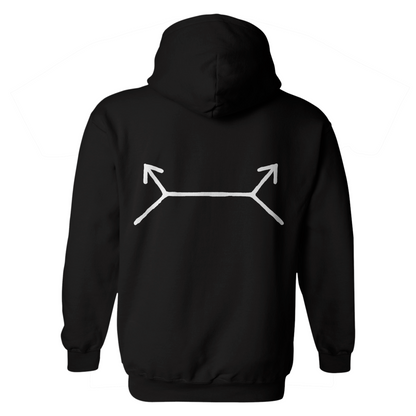 Support By Fire Symbol Hoodie