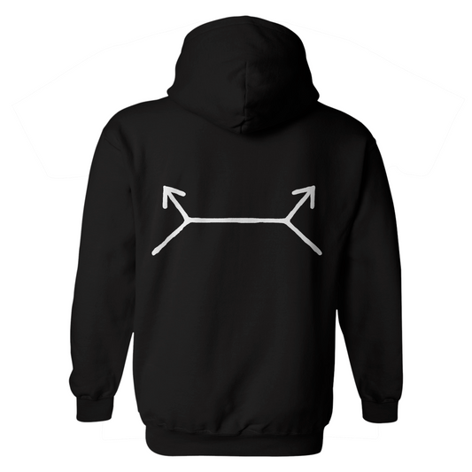 Support By Fire Symbol Hoodie