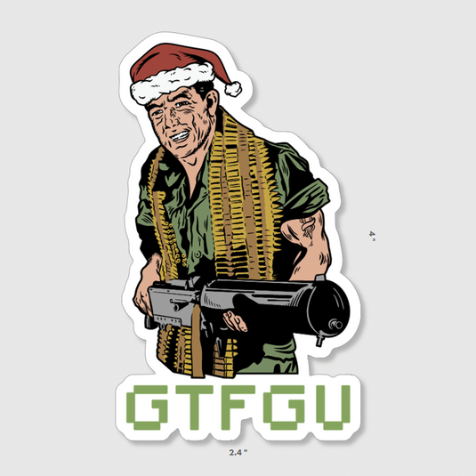 Santa Basilone Sticker