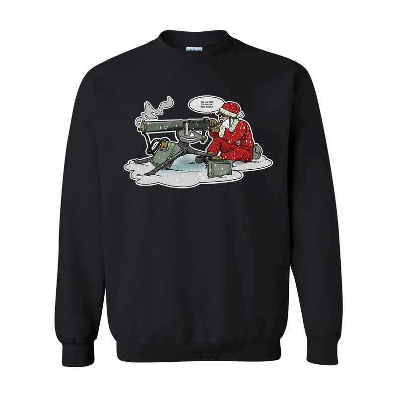 Load image into Gallery viewer, Santa Guns Sweatshirt
