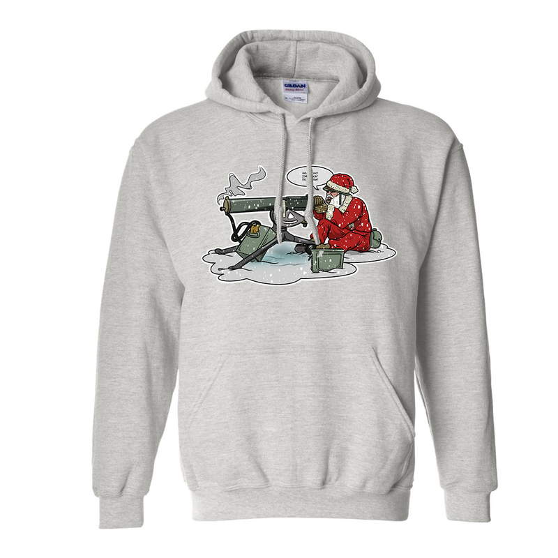 Load image into Gallery viewer, Santa Guns Hoodie
