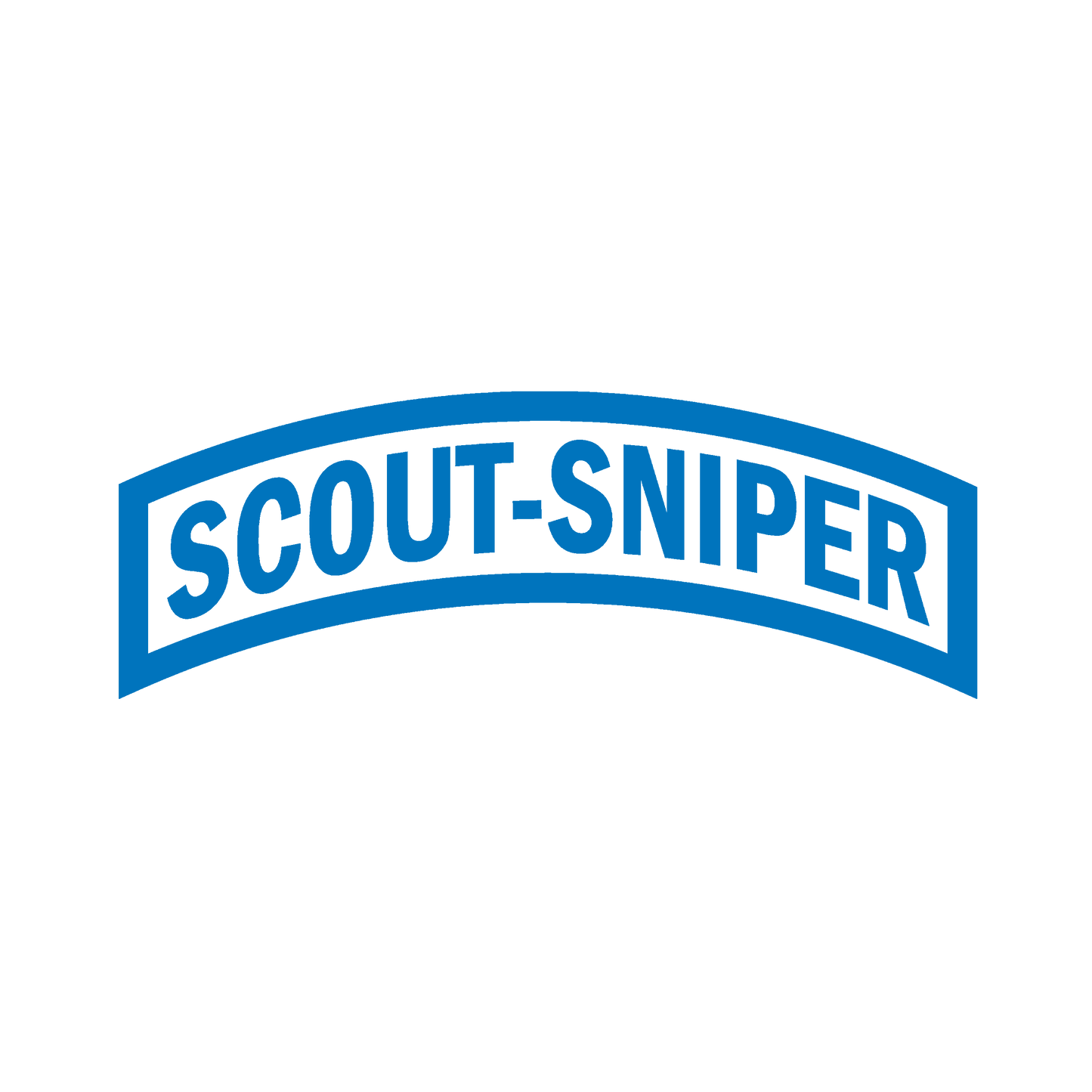 Scout-Sniper Tab Decal