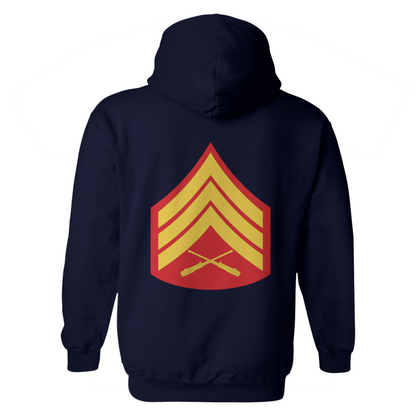 Heavy Machine Gunner Rank Hoodie